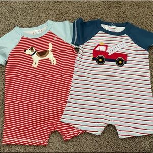 BRAND NEW Mudpie Rompers